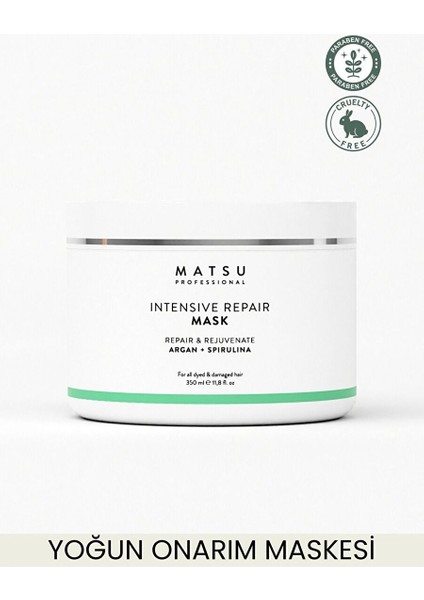 Intensive Repair Yıpranmış Saçlar Için Yoğun Bakım Maskesi 350 ml