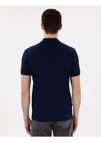 Lacivert Slim Fit Tişört indirimleri