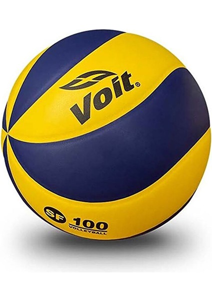 SF100 N5 Voleybol Topu Sarı-Lacivert - 9VTTPSF100N5/049