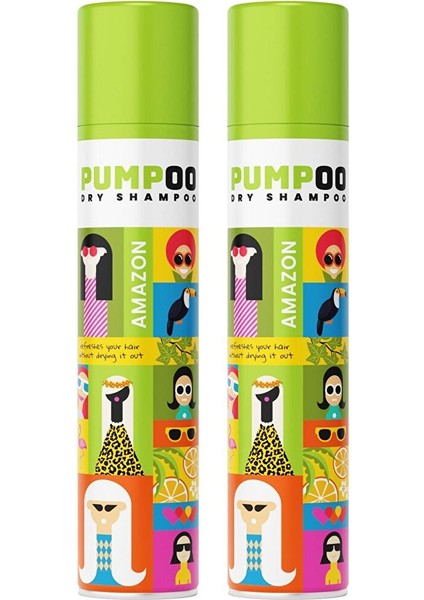 Amazon Kuru Şampuan - Amazon Dry Shampoo X2 Adet
