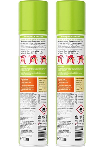 Amazon Kuru Şampuan - Amazon Dry Shampoo X2 Adet
