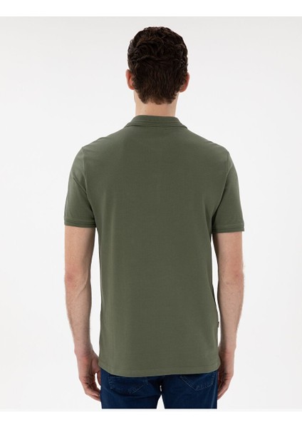 Haki Regular Fit Basic Tişört indirimleri