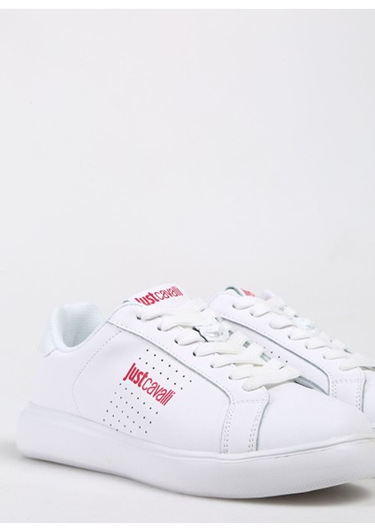 Beyaz Kadın Deri Sneaker 75RA3SB3ZP279003 indirimleri