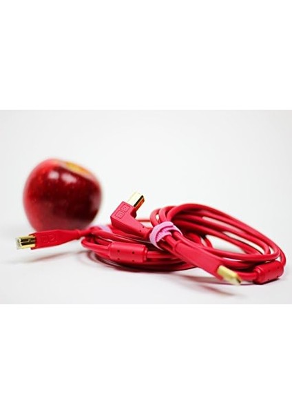 Techtools Chroma Cables Usb-A To B - 1.5mt | Right Angled Red