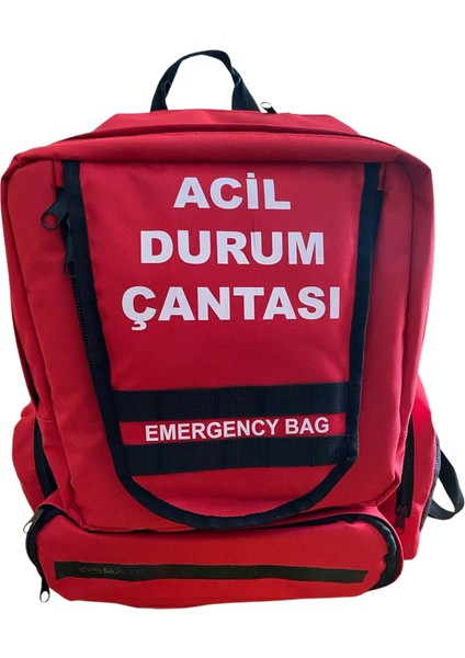 Mega Deprem Çantası 237 Parça 94 Çeşit Tam Kapsamlı Uzman Acil Durum Çantası