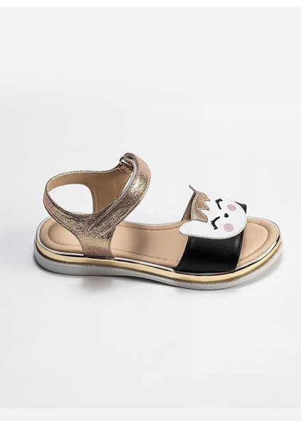 Gold Cat 3D Simli Kız Sandalet fırsatları