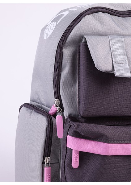 Gri - Pembe Kız Çocuk 39X28X15 cm Sırt Çantası Bowıe-G modelleri