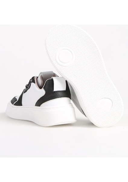 Beyaz - Siyah Kız Çocuk Sneaker Sneakers School Whıte/black fırsatları