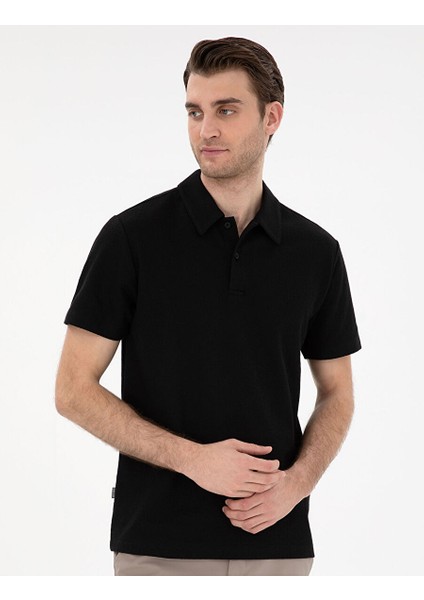 Siyah Slim Fit Tişört