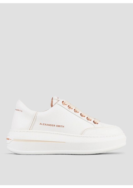 Beyaz Kadın Deri Sneaker ASBBLSW1972WLI
