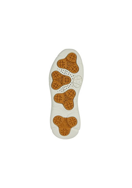 Beyaz-Altın Kadın Deri Sneaker D Nebula 2.0 x B