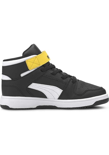 Siyah Erkek Çocuk Yürüyüş Ayakkabısı 37048812 Puma Rebound Layup Sl V Ps