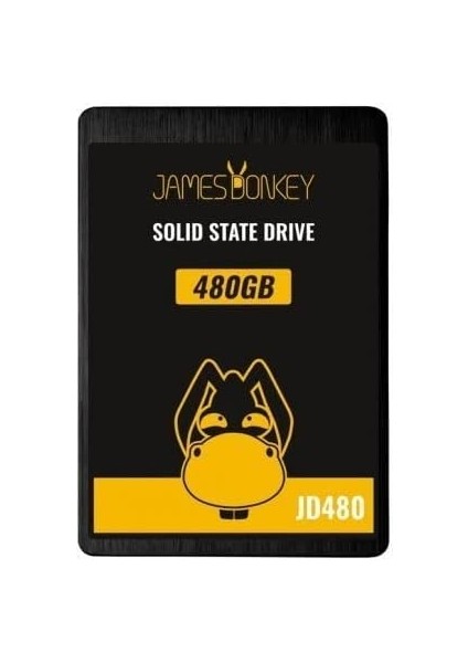 Donkey JD480 480GB 3D Nand 2.5" 510MB/480MB/SN SSD Disk - 3 Yıl Birebir Değişim Garantisi