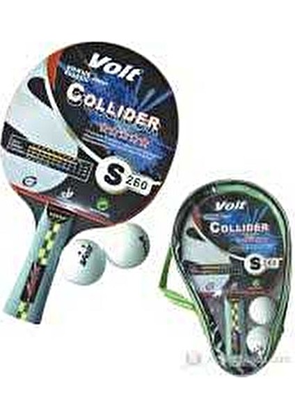 Collider 5 Star Pinpon Raketi(1 Raket + 2 Yıldızlı Iki Top)