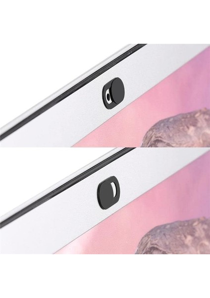Laptop Tablet Kamera Webcam Kapatıcı Örtücü Sürgülü Kapak 3&apos;lü Siyah modelleri