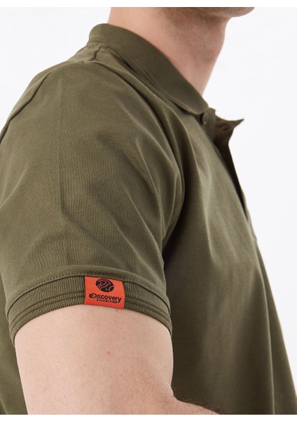 Haki Erkek Relaxed Fit Polo T-Shirt D4SM-TST3248 indirimleri