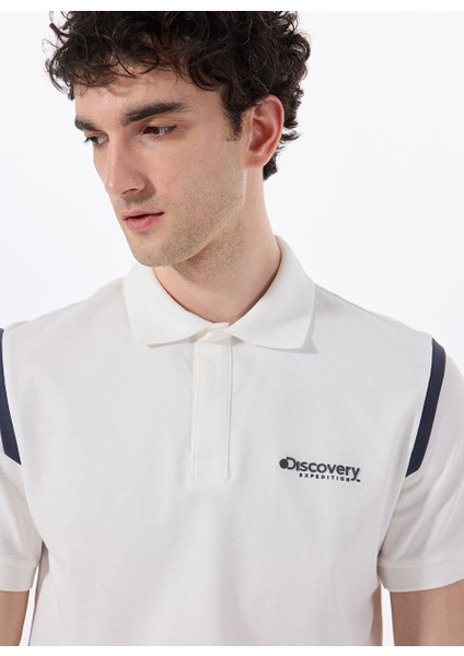 Beyaz Erkek Basic Polo T-Shirt D4SM-TST3245 fiyatları