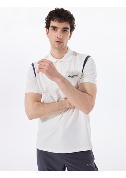 Beyaz Erkek Basic Polo T-Shirt D4SM-TST3245 modelleri