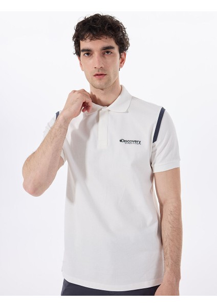 Beyaz Erkek Basic Polo T-Shirt D4SM-TST3245 indirimleri