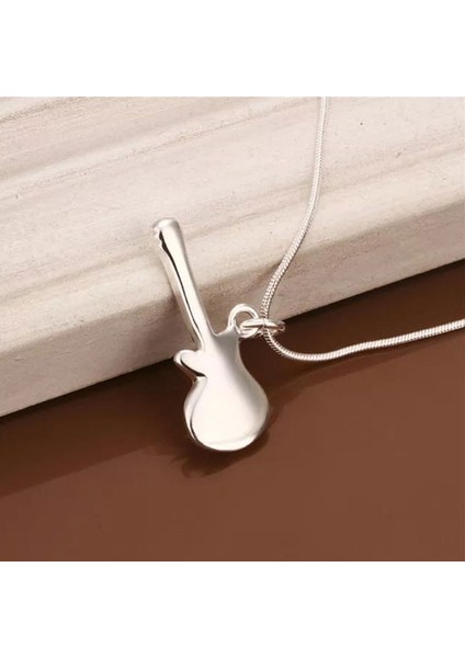 Hediyelik Gitar Kolye Ucu Gümüş Gku fiyatları