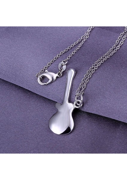 Hediyelik Gitar Kolye Ucu Gümüş Gku modelleri