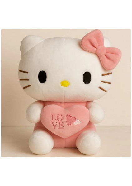 Hello Kitty Peluş Oyuncak Pamuk Kumaşa Yumuşak Dokuya Sahiptir