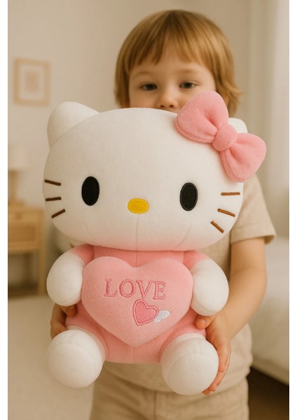 Hello Kitty Peluş Oyuncak Pamuk Kumaşa Yumuşak Dokuya Sahiptir