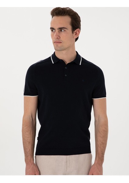 Lacivert Slim Fit Kazak modelleri