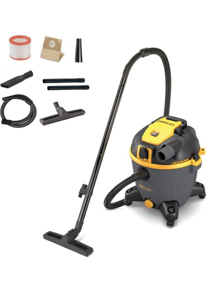 SXVC35PTDE 1600 W 35 Lt Islak/kuru Elektrikli Süpürge