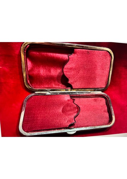 Gümüş Işlemeli Baga Kutu 14 cm 7 cm 2 cm Ölçülerinde fırsatları