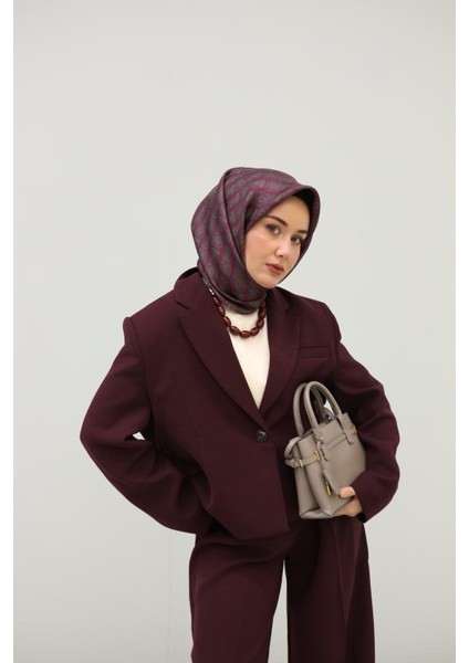 Twill Ipek Eşarp - 11452-57 Vişne Çürüğü indirimleri
