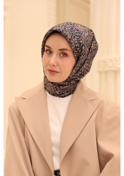 Twill Ipek Eşarp - 11464-33 Lacivert fiyatları