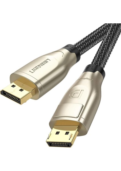 8k 60hz 4K 144hz V1.4 Displayport Görüntü ve Ses Aktarım Kablosu 1 Metre
