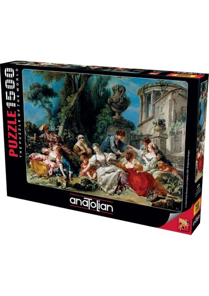 1500 Parça Puzzle: Kuş Avcıları