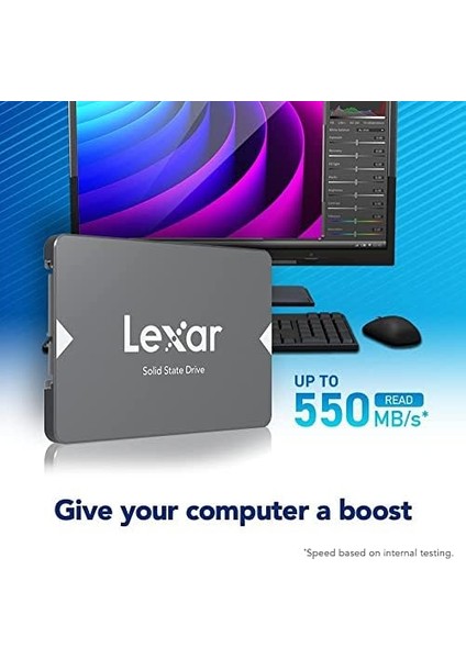 NS100 2.5" Sata Iıı 6 Gb/s Dahili 512GB Ssd, Solid State Drive, 550 Mb/s'ye Kadar Okuma, Dizüstü, Masaüstü Pc Için (LNS100-512AMZN) modelleri