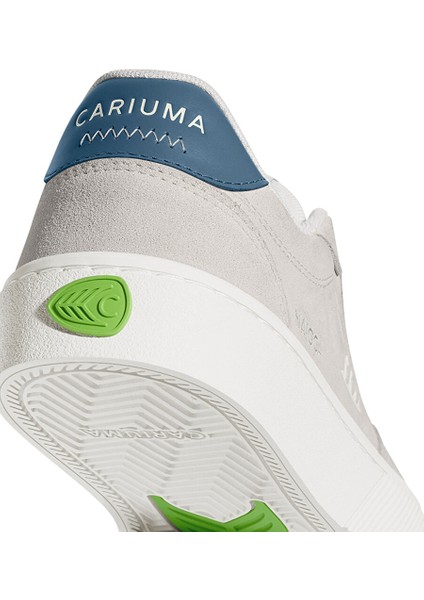 511802W1GM-NAIOCA Sneaker Gri Deri Erkek Lifestyle Ayakkabı