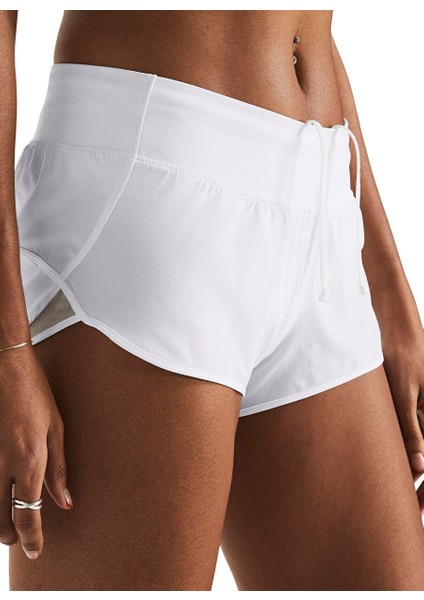 Beyaz Kadın Normal Düz Şort 1386330-100 Ua Launch Pro 2'' Short fiyatları