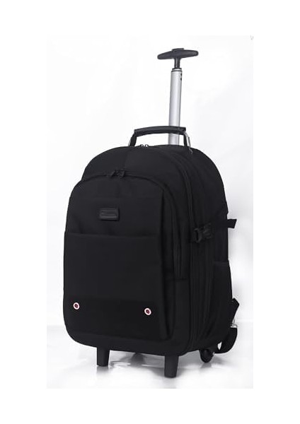 Vıp Trl Serisi Tekerlekli Trolley 17,3,15,6,14 Uyumlu Sırt Laptop Çantası - Siyah fiyatları