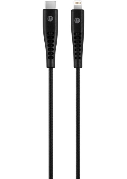 Usb-C - iPhone Lightning 3A Şarj Kablosu 300CM-SIYAH