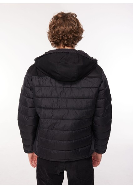 Siyah Erkek Mont M8353 099 Blackboard