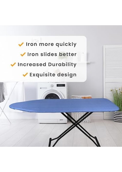 Beylini 4 Katmanlı Ütü Masası Kılıfı Ütü Masası Örtüsü Ütü Masası Bezi Silikon Kaplı Isı Dayanıklı 50X150 cm fiyatları