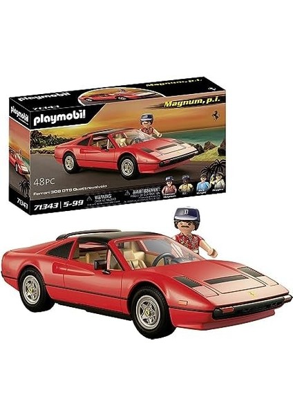 Famous Cars 71343 Magnum, P.i. Ferrari 308 Gts Quattrovalvole, Süper Spor Araba, Araba Hayranları Için Koleksiyon Parçası, Koleksiyoncular ve 5 Yaşından Büyük Çocuklar Için Oyuncak fiyatları