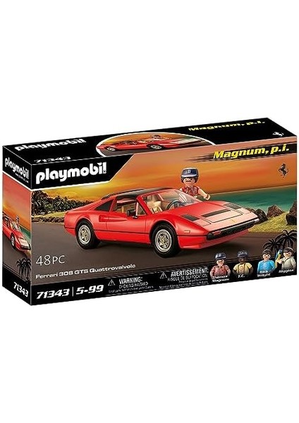 Famous Cars 71343 Magnum, P.i. Ferrari 308 Gts Quattrovalvole, Süper Spor Araba, Araba Hayranları Için Koleksiyon Parçası, Koleksiyoncular ve 5 Yaşından Büyük Çocuklar Için Oyuncak modelleri