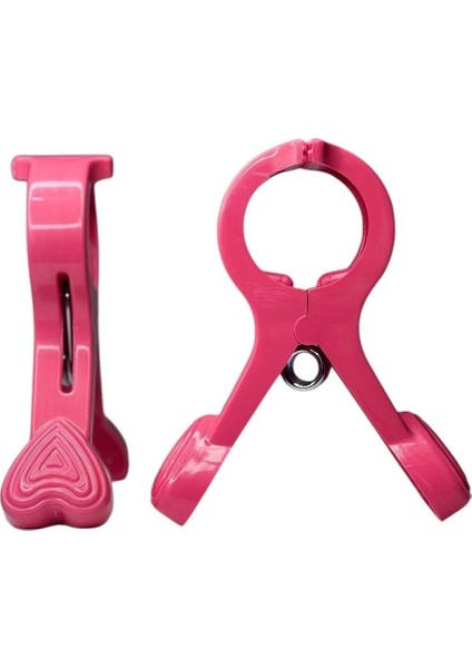 Pembe 4'lü Çok Amaçlı Plaj Şezlong ve Masa Mandalı Seti, Şık ve Rahat Kullanım Sağlar fiyatları