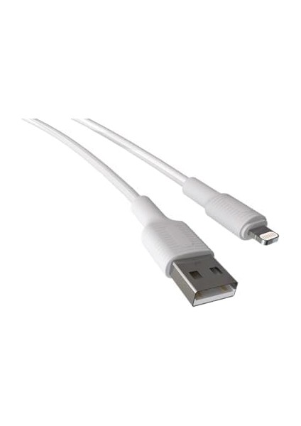 Coral Iphone Uyumlu USB A-Lightning Şarj Kablosu, Beyaz Kablo, Beyaz/beyaz Uçlar (120 Cm) fiyatları