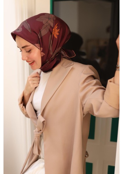 Twill Ipek Eşarp - 11441-06 Vişne fiyatları