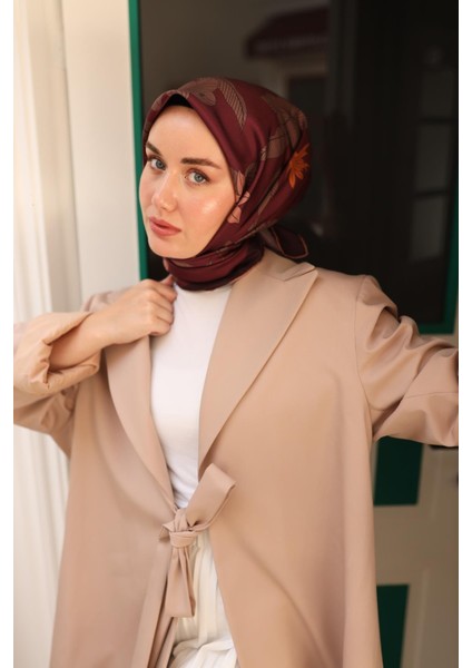 Twill Ipek Eşarp - 11441-06 Vişne modelleri