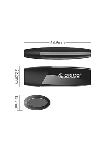 Type-C Usb3.2 Gen1 128GB Usb-C Flash Bellek Siyah modelleri