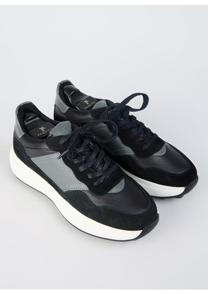 Siyah-Gri Erkek Sneaker Tıtus modelleri