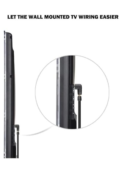 HDMI L Dirsek 90 Derece Çevirici Dönüştürücü Uzatma Adaptörü 4519 fiyatları